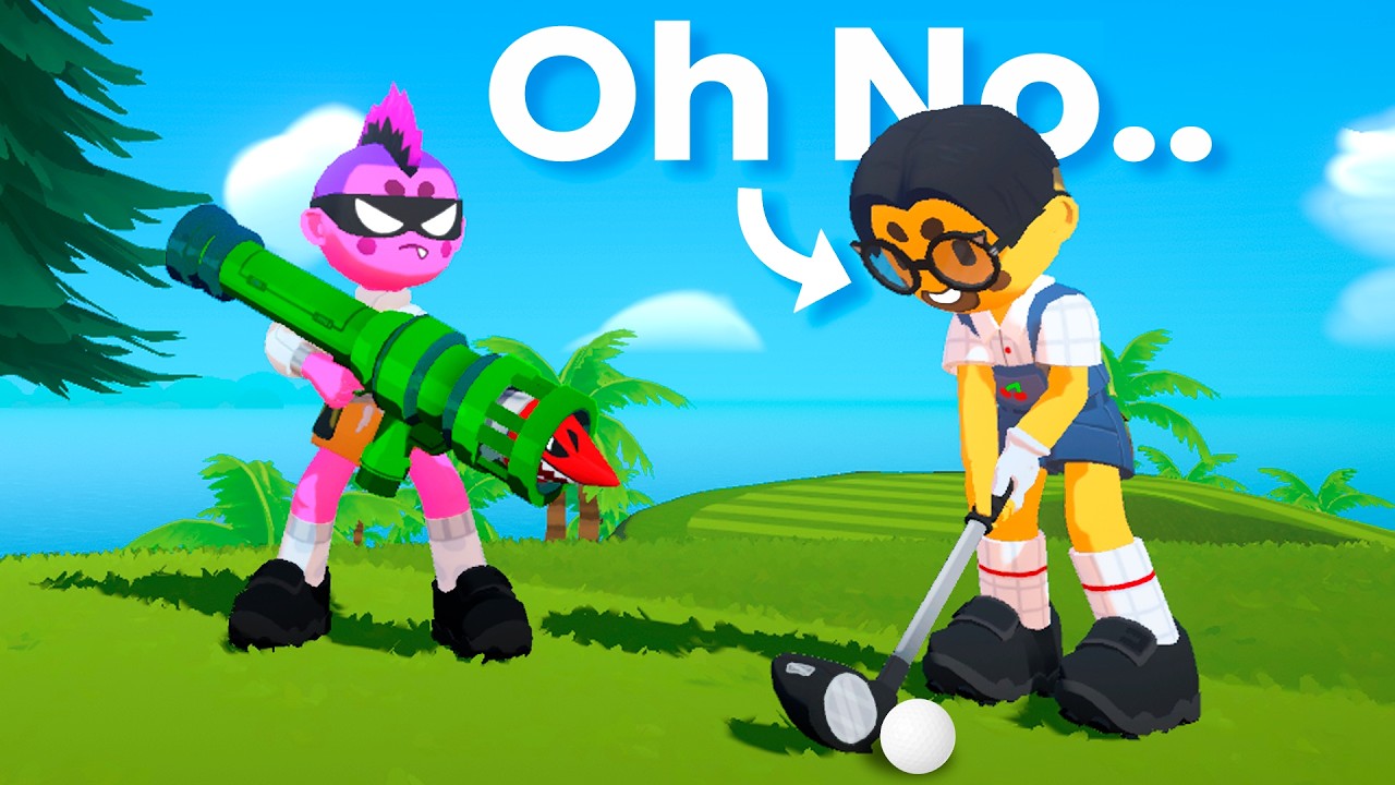 Este JUEGO de GOLF se SALIÓ de CONTROL