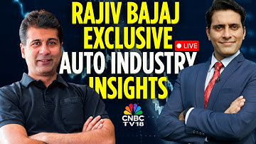 LIVE | Rajiv Bajaj Speaks to CNBC-TV18 | Exclusive Anniversary Interview on India’s Auto Future
