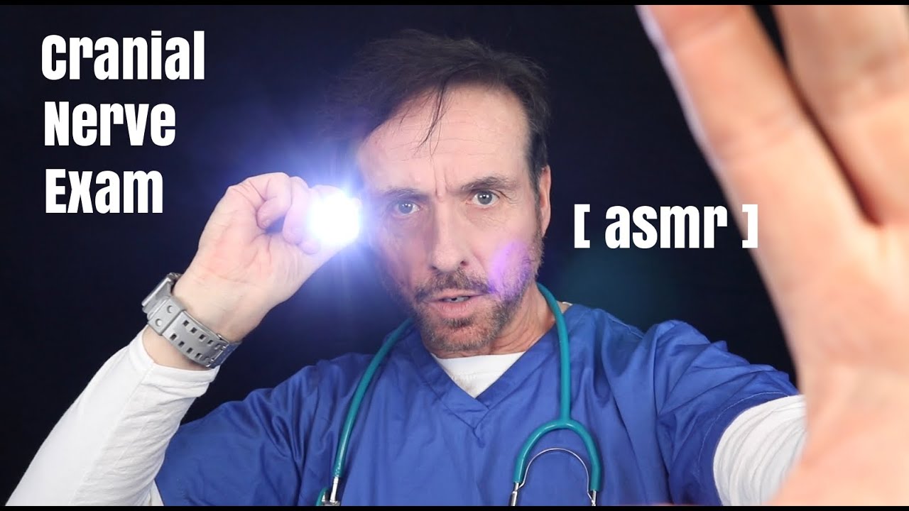 Asmr Doctor Cranial Nerve Exam [Soft Spoken]