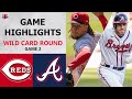 Cincinnati Reds vs. Atlanta Braves Game 2 Highlights | Wild Card Round (2020)