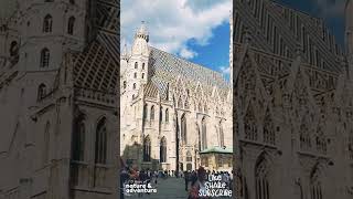 Famous St. Stephen's Cathedral in Vienna, Austria | Best tourist spot #europe #4K #travel #shorts
