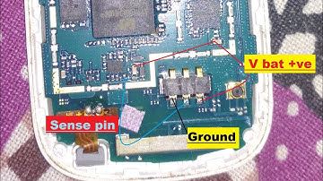 Samsung B312e,b313e insert sim and battery connector jumper