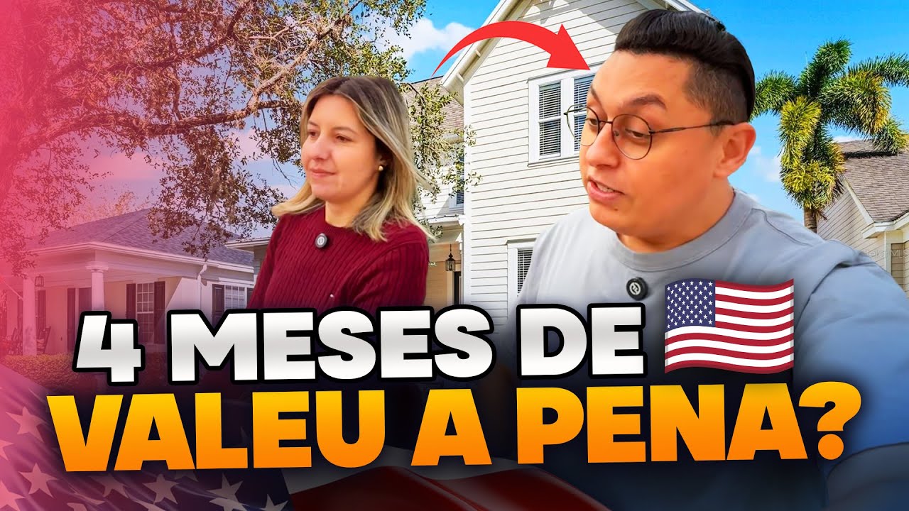 RECÉM-CHEGADOS NOS EUA - 4 MESES