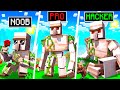 MINECRAFT NOOB vs PRO vs HACKER GOLEMS!