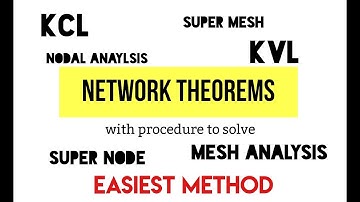 NETWORK THEOREMS PART 1 | EASIEST METHOD | GATE ECE