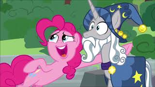 Pinkie Pie Giving Star Swirl A Resume Of All Their Accomplishments