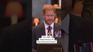 Prince Harry attends the Invictus Games Foundation 10th Anniversary at St. Paul&#39;s Cathedral