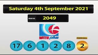 NLCB Lotto Plus Online Draws Saturday 4th September 2021