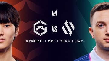 GX v BDS | 2025 LEC Spring | Week 6 Day 2 | GIANTX vs. Team BDS Game 1