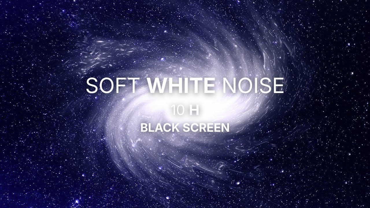 10 Hours of Soft White Noise for Focus and Sleep (HD)