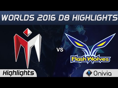 IM vs FW Highlights Worlds 2016 D8 I May vs Flash Wolves