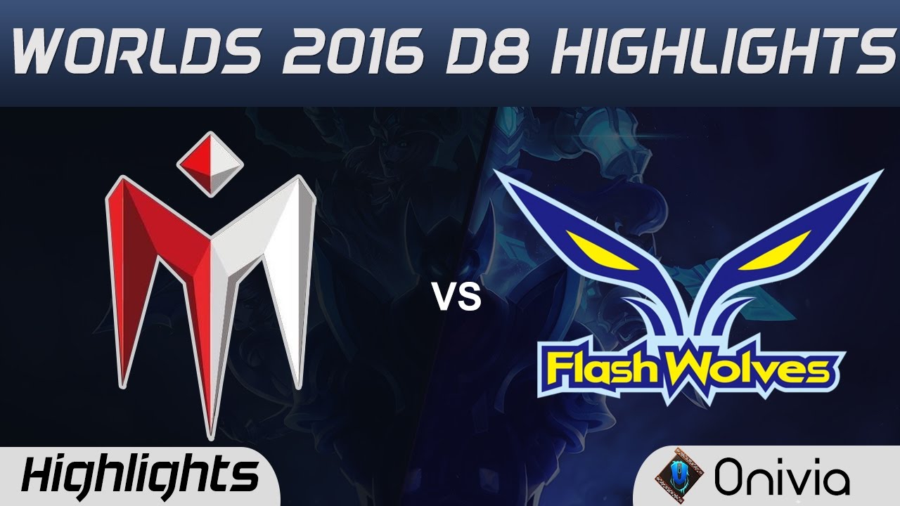 IM vs FW Highlights Worlds 2016 D8 I May vs Flash Wolves