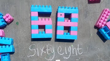 Satisfying diy number sixty eight / ASMR Building blocks lego