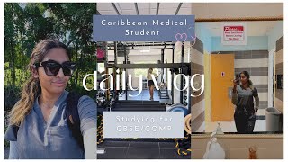 Not SO Exciting Daily Routine as a Caribbean Medical Student Studying for CBSE/COMP | Study Abroad
