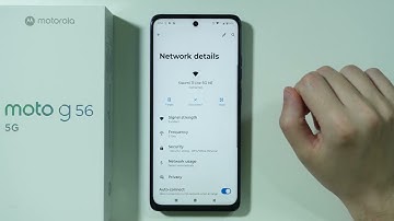 Motorola Moto G56: How to Share WiFi Password & QR Code