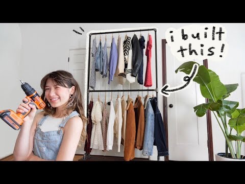 HOW TO BUILD A CLOTHING RACK ft. my ex-bosses