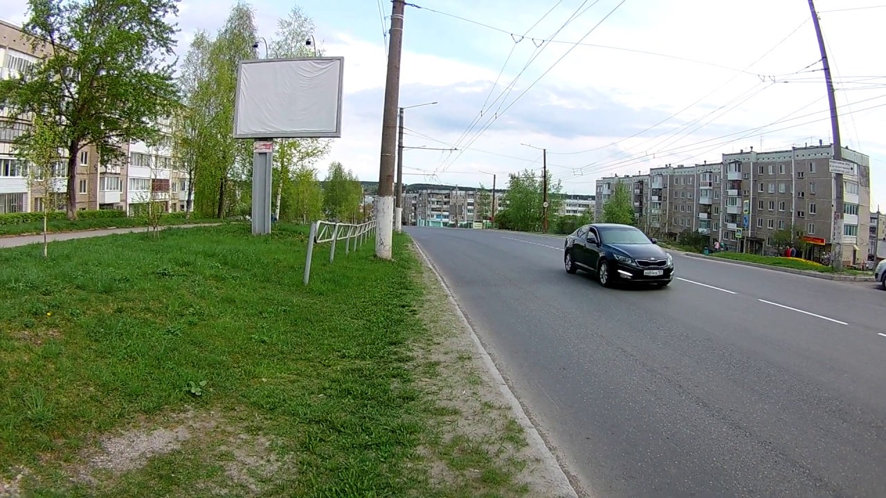 Ситиборд г. Березники, Пятилетки, 109 ст Б - YouTube