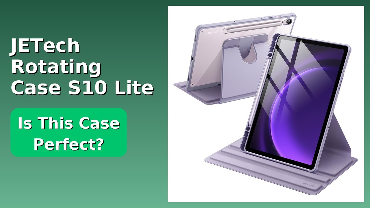 REVIEW (2026): JETech Rotating Case S10 Lite. ESSENTIAL details. - YouTube