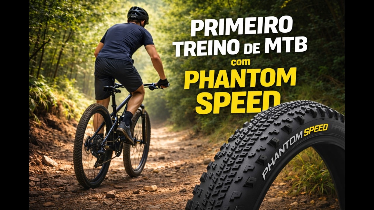 Primeiro Treino de MTB com Chaoyang Phantom Speed
