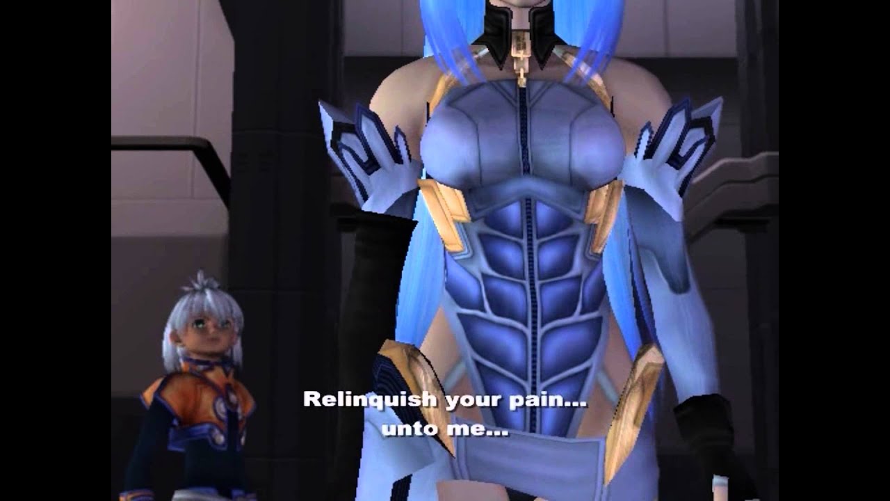 Xenosaga Episode I HD Cutscene 135 - Ending Part 3: Atmospheric Entry - ENGLISH
