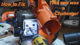 Diagnose & Fix a 2 Stroke Engine that's Hard to Start & Quits Running  Blower, Trimmer, Chainsaw