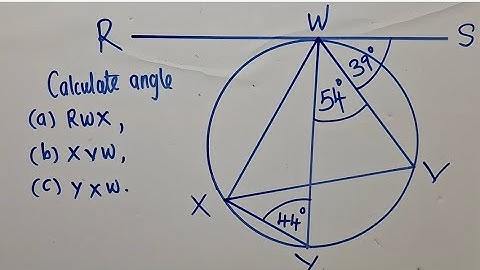 Circle Theorem Exam Question || 2025 question