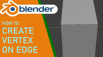 Blender how to create vertex on edge