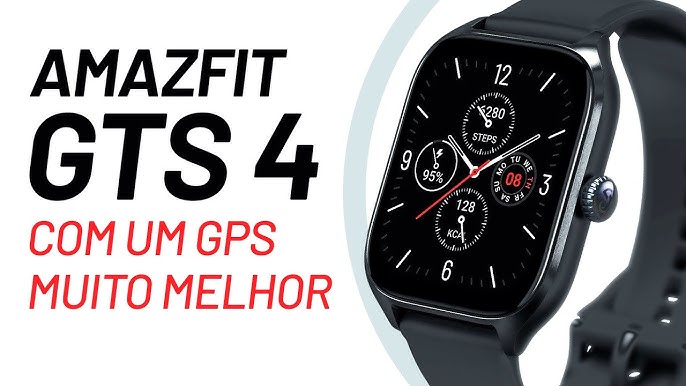 Relógio Amazfit GTS chega à China com design similar ao Apple Watch