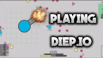 PLAYING DIEP.IO FOR THE FIRST TIME!