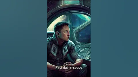 AI fantasy on Elon Musk journey to the Mars #ai #shorts