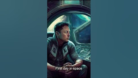 AI fantasy on Elon Musk journey to the Mars #ai #shorts