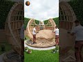 Watch This Backyard Build Turn Into an Eagle Sofa.. 😲🦅
