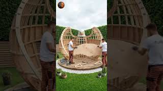 Watch This Backyard Build Turn Into an Eagle Sofa.. 😲🦅