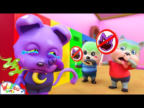 Rejected Catnap - No Bully Zone Song | Imagine Kids Songs & Nursery Rhymes | Wolfoo Kids Songs