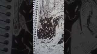 Inktober Day 16 Art: Wild