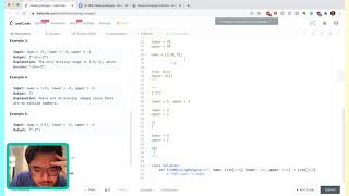 LC 163: Missing Ranges