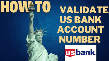 How to Validate US Bank Account Number l DOUBLE Z
