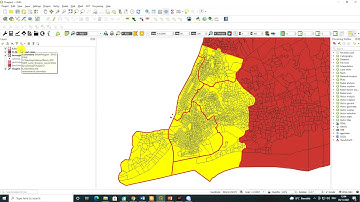 Select vector features by locations in QGIS
