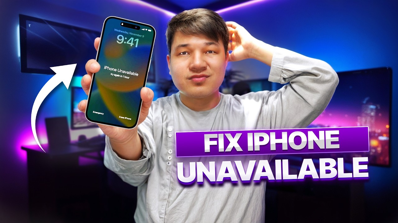 How to Fix the iPhone Unavailable Problem