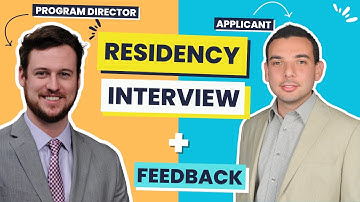 Residency Interview Preparation Mock Session | How to Prepare for Residency Interviews 2025/2026