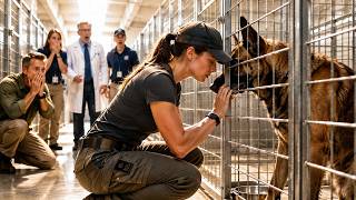 Shelter Staff Gave Up on the Dangerous Dog — But One Word From a Female Special Ops Handler Chang...