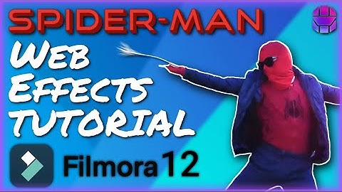 Spider-Man Web Effects | Wondershare Tutorial