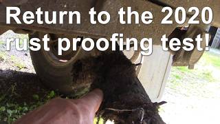 Return to the 2020 rust proofing test!