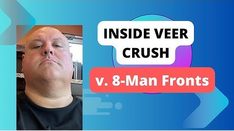 Running Inside Veer Crush v. 8-Man Fronts #flexbone #coaching #tripleoption