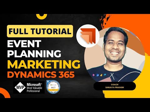 Working with Event Planning in Dynamics 365 Marketing Module - Full Tutorial