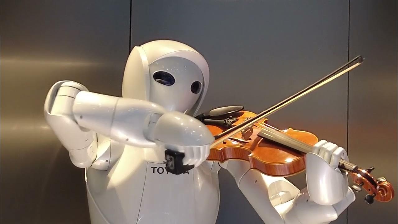 トヨタ バイオリン演奏ロボット「パール」 トヨタ産業技術記念館 YouTube
