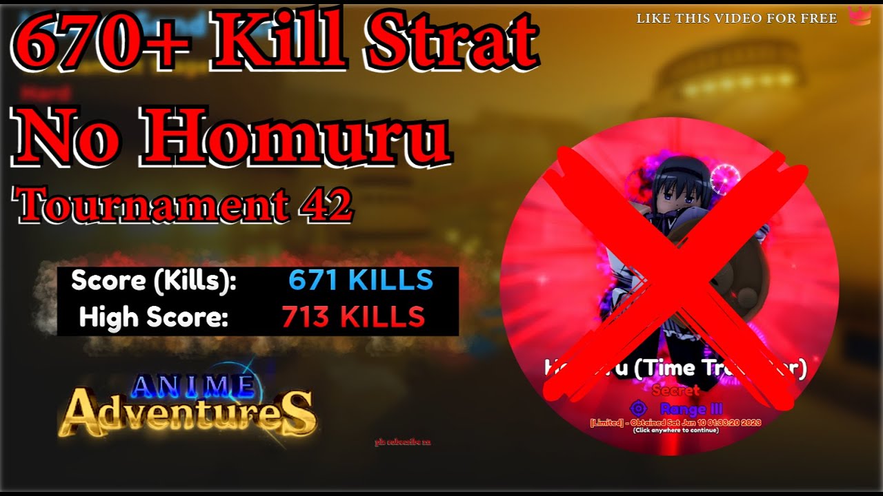 Tournament (Week 14) 620+ Kills In no Trait Tournament In Anime