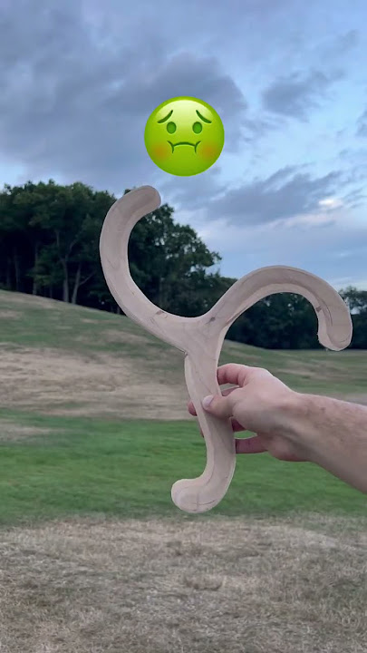 What a TERRIBLE Boomerang Looks Like part 2🪃🤢🫣#boomerangs #awesome #comedy #fail #explosion