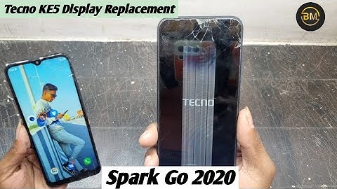 Tecno Spark Go 2020 Display Change || Tecno KE5 Folder + Touch Screen Replacement Hindi