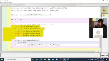 File Creating And Reading Binary File Appending Records